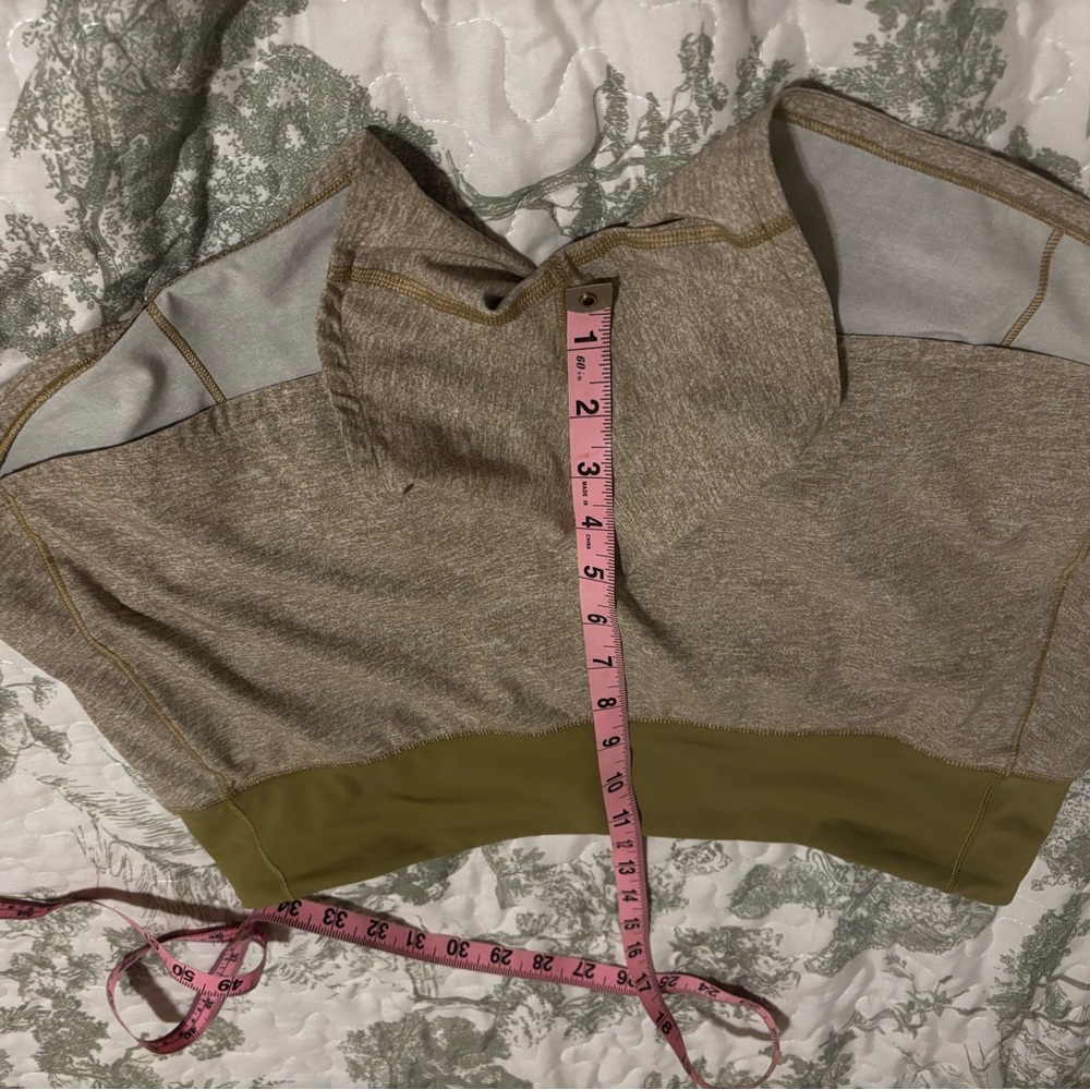 Lululemon sz 8 Speed Up Shorts Hazel Green Heather Lux multi tennis running gym - Picture 5 of 10